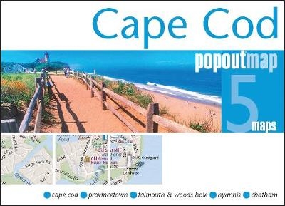 Cape Cod PopOut Map - 