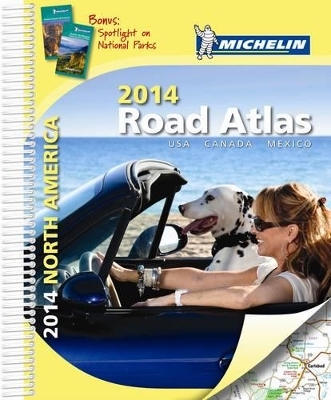 2014 North America Road Atlas -  Michelin