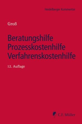 Beratungshilfe - Prozesskostenhilfe - Verfahrenskostenhilfe