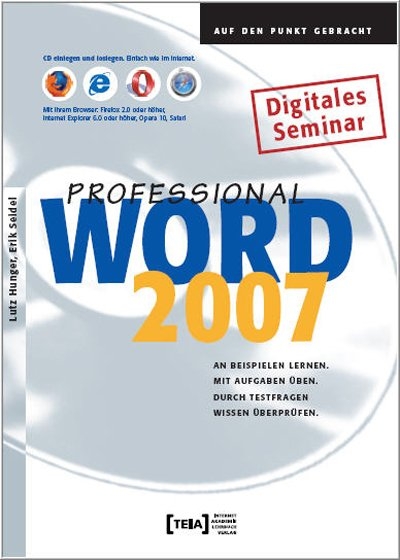 Word 2007 Professional - Lutz Hunger, Erik Seidel