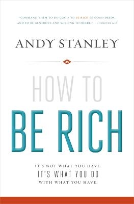 How to Be Rich book with DVD - Andy Stanley