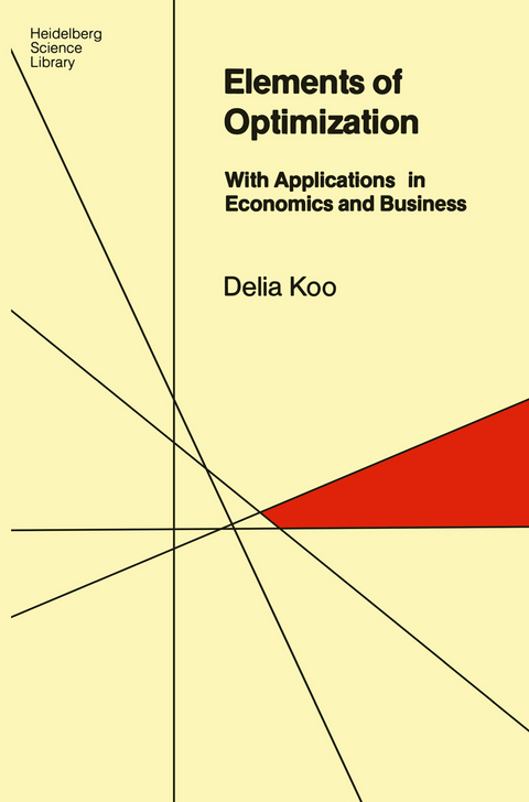 Elements of Optimization - Delia Koo