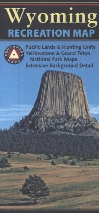 Benchmark Wyoming Recreation Map - 