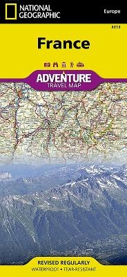 France - National Geographic Maps