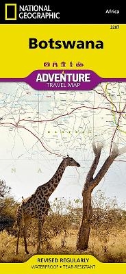 Botswana - National Geographic Maps