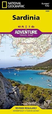 Sardinia - National Geographic Maps