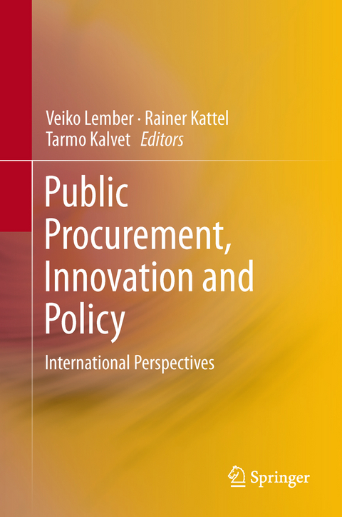 Public Procurement, Innovation and Policy - 