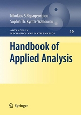 Handbook of Applied Analysis - Nikolaos S. Papageorgiou, Sophia Th. Kyritsi-Yiallourou