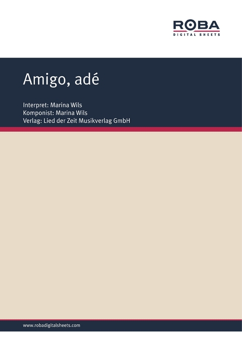 Amigo, adé - Wolfgang Brandenstein