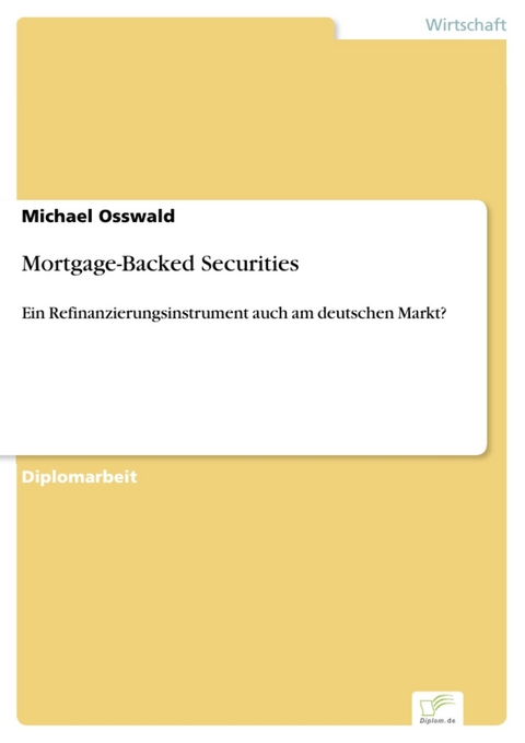 Mortgage-Backed Securities -  Michael Osswald