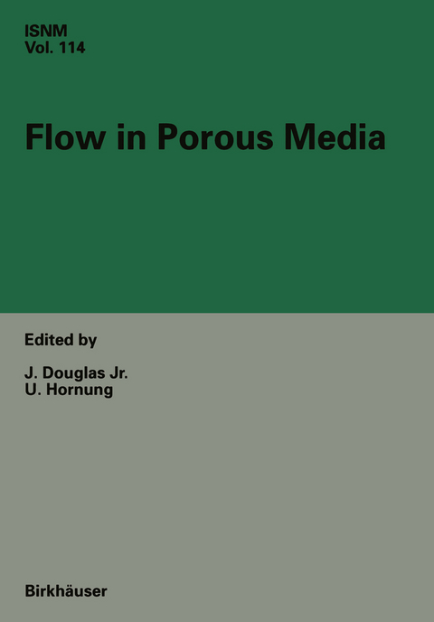 Flow in Porous Media - 