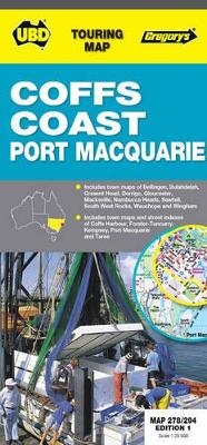 Coffs Harbour & Port Macquarie Map 278/294 1st ed -  UBD Gregory's