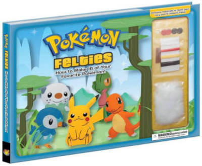 Pokemon Felties: How to Make 16 of Your Favorite Pokemon - Pikachu Press