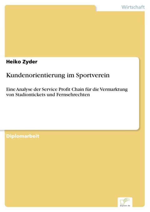 Kundenorientierung im Sportverein -  Heiko Zyder