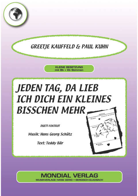 Jeden Tag, da lieb ich dich ein kleines bisschen mehr - Hans Georg Schütz, Teddy Bär