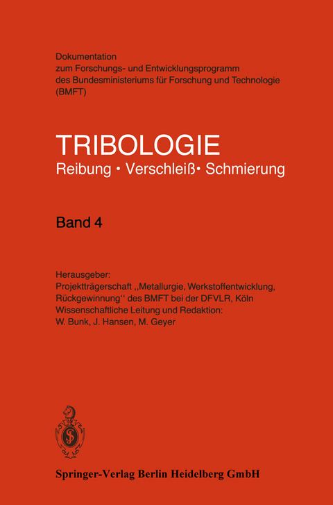 Tribologie