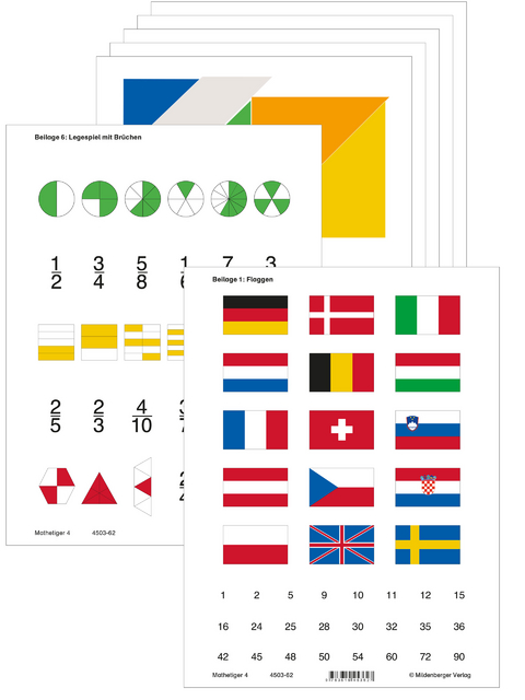 Mathetiger 4, Arbeitsbeilagen (identisch mit 978-3-619-45362-7) - Karl H Keller, Peter Pfaff