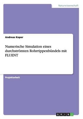 Numerische Simulation eines durchstrÃ¶mten RohrrippenbÃ¼ndels mit FLUENT - Andreas Koper