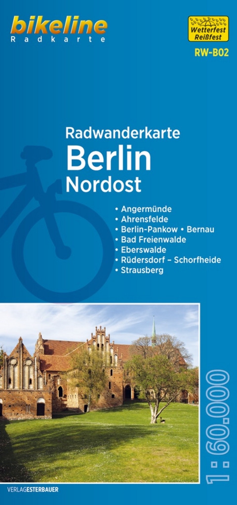 Radwanderkarte Berlin Nordost RW-B02 - 