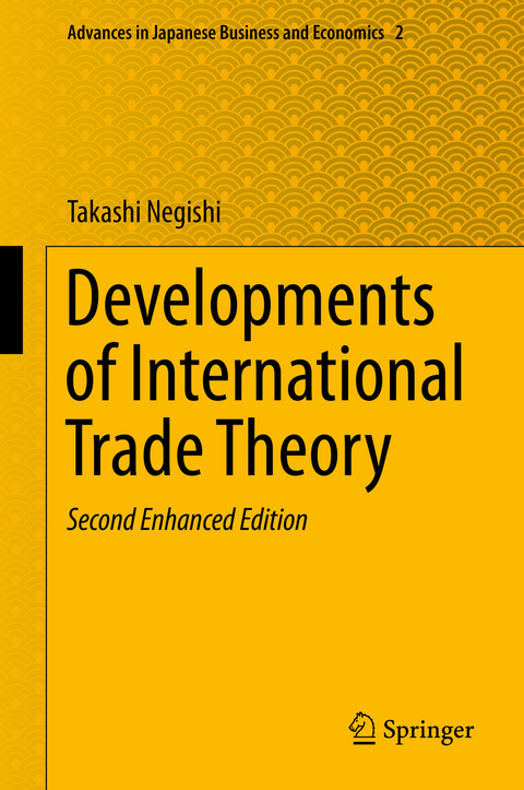 Developments of International Trade Theory - Takashi Negishi