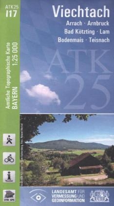 ATK25-I17 Viechtach (Amtliche Topographische Karte 1:25000) - Breitband und Vermessung Landesamt für Digitalisierung  Bayern