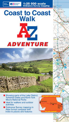 Coast to Coast Adventure Atlas -  Geographers' A-Z Map Company