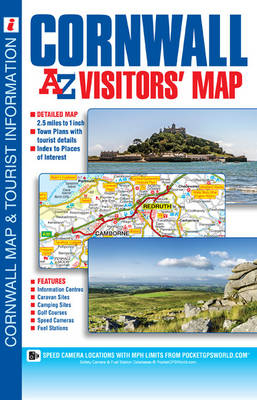 Cornwall Visitors Map -  Geographers' A-Z Map Company