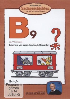 Bibliothek der Sachgeschichten - B9, Bahnreise von Westerland nach Oberstdorf, 1 DVD - 