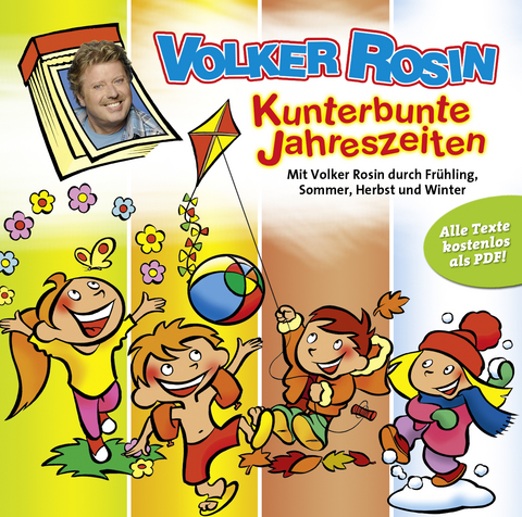 Kunterbunte Jahreszeiten - CD - Volker Rosin