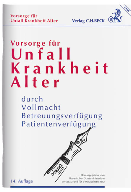 Vorsorge für Unfall, Krankheit, Alter - 