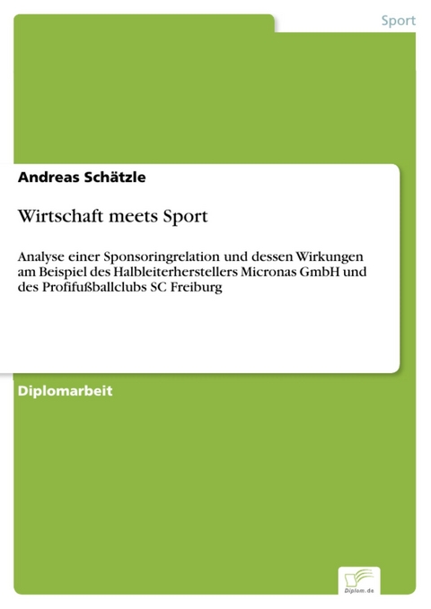 Wirtschaft meets Sport -  Andreas Schätzle