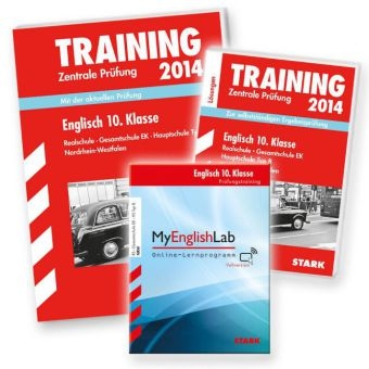 Training Abschlussprüfung Realschule Nordrhein-Westfalen / Englisch Zentrale Prüfung 10. Klasse 2014, Gesamtpaket inkl. MyEnglishLab Vollversion - Paul Jenkinson, Martin Paeslack