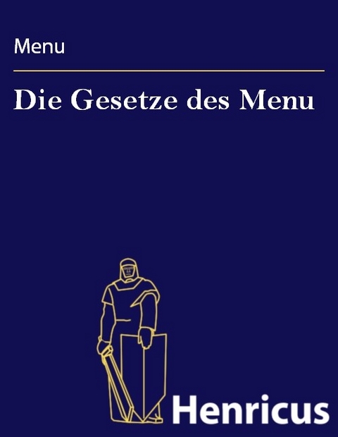 Die Gesetze des Menu -  Menu