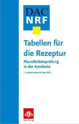 Tabellen für die Rezeptur