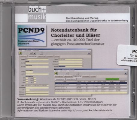 Posaunenchor-Notendatenbank - 