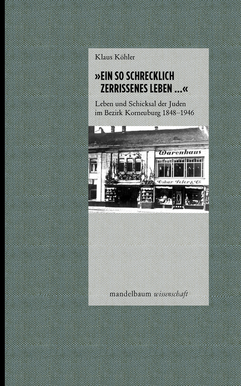 'Ein schrecklich zerrissenes Leben ...' - Klaus Köhler