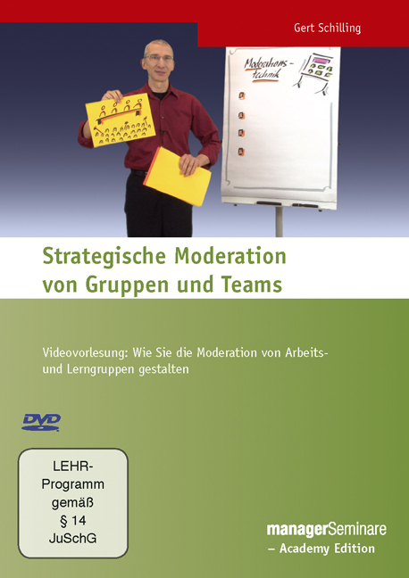 DVD - Strategische Moderation von Gruppen und Teams - Gert Schilling