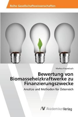 Bewertung von Biomasseheizkraftwerke zu Finanzierungszwecke - Markus Flaumitsch