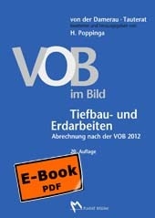 VOB im Bild - Tiefbau- und Erdarbeiten -  Hinrich Poppinga