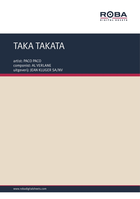 TAKA TAKATA - Al Verlane