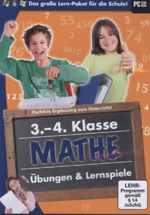 Mathe 3.-4. Klasse, 1 CD-ROM