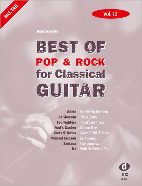 Best of Pop & Rock for Classical Guitar Vol. 12 - 