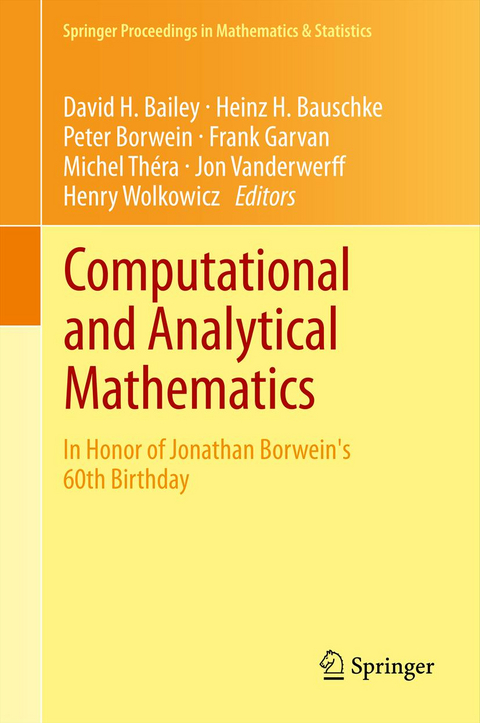 Computational and Analytical Mathematics - 