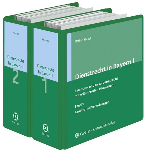 Dienstrecht in Bayern I - 