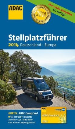 ADAC Stellplatzführer 2014 Deutschland/Europa