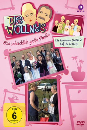 Die Wollnys - schrecklich große Familie, 3 DVDs