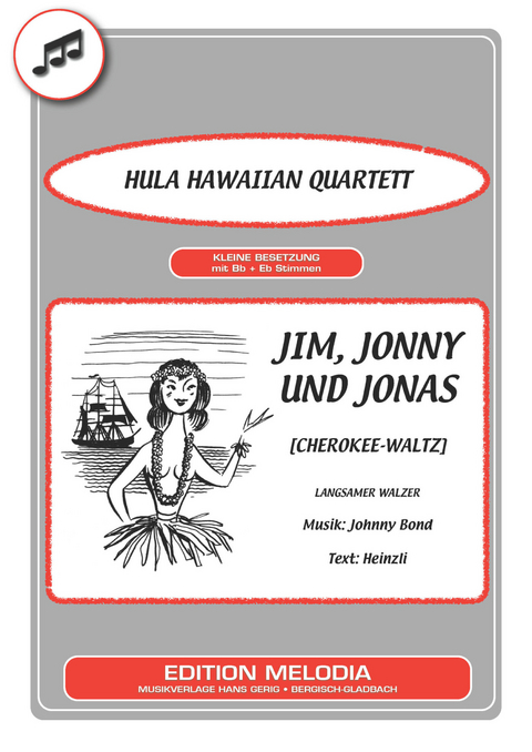 Jim, Jonny und Jonas [Cherokee-Waltz] - Johnny Bond,  Heinzli