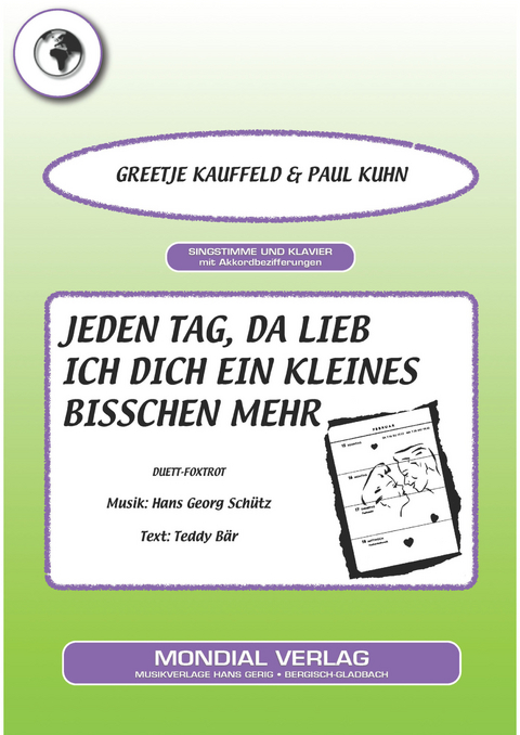 Jeden Tag, da lieb ich dich ein kleines bisschen mehr - Hans Georg Schütz, Teddy Bär