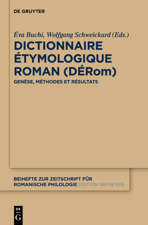 Dictionnaire Étymologique Roman (DÉRom) - 