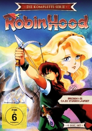 Robin Hood  Die komplette Serie, 4 DVD